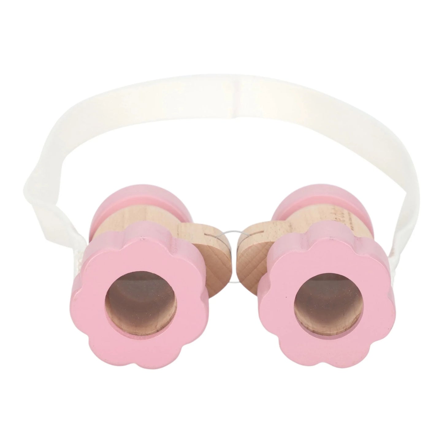Jumelles en bois - rose - Fairy Garden
