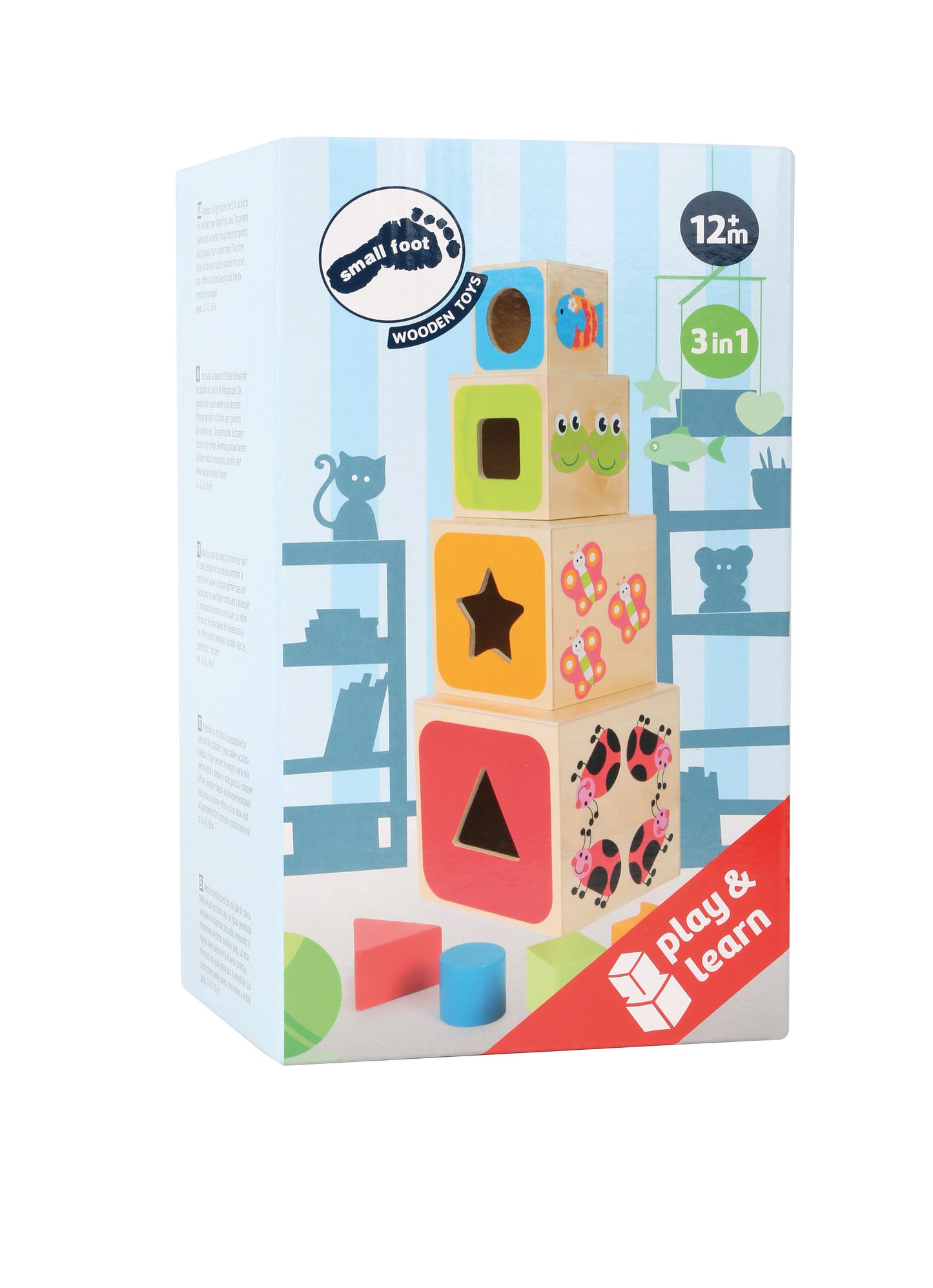 Cubes à empiler Alphabet