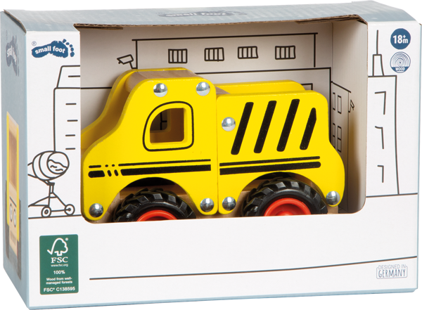 Camion de chantier en bois