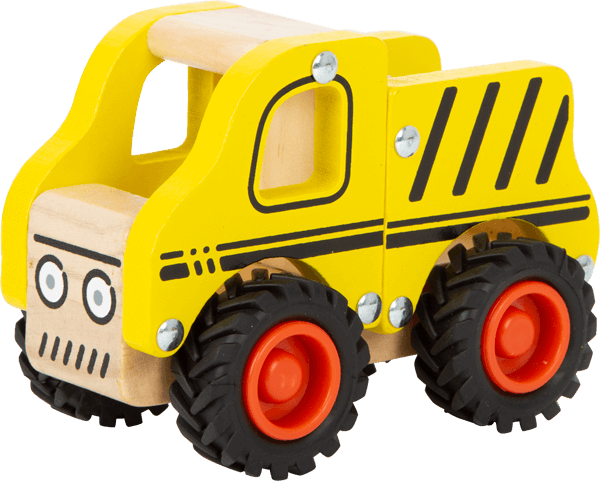 Camion de chantier en bois