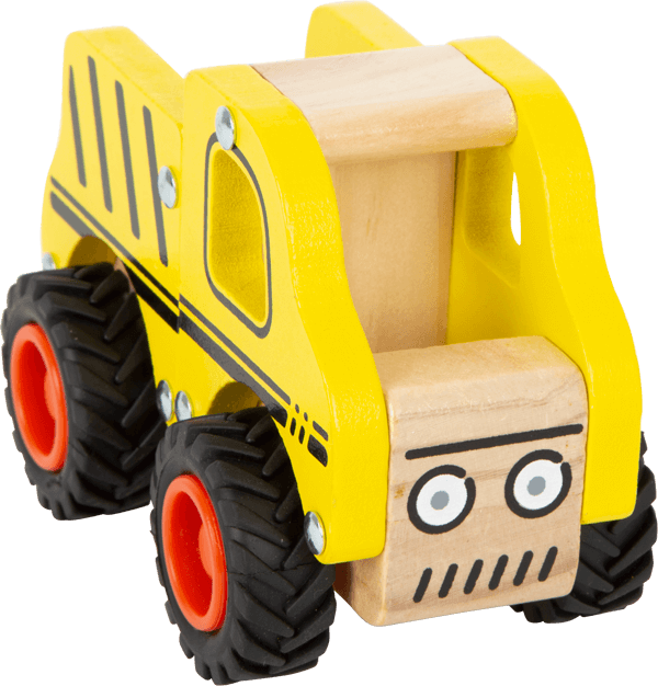 Camion de chantier en bois