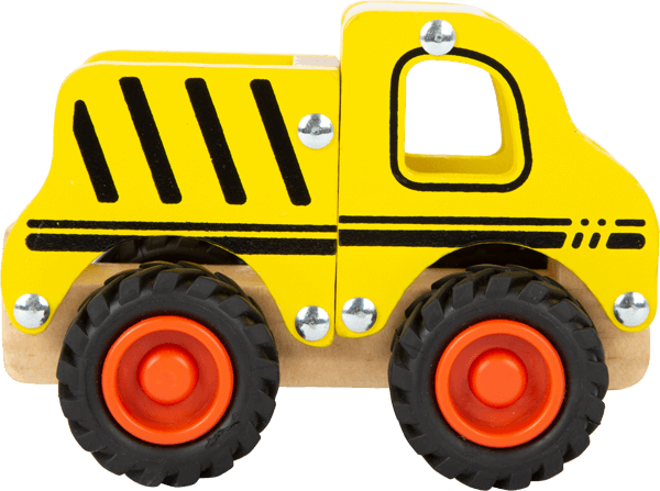 Camion de chantier en bois
