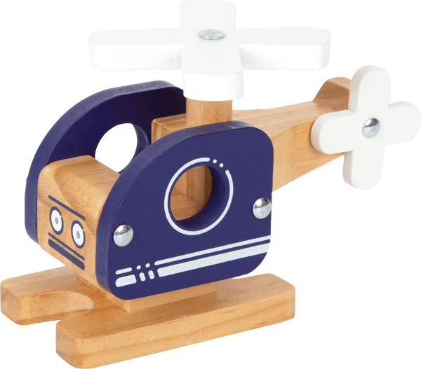 Hélicoptère en bois