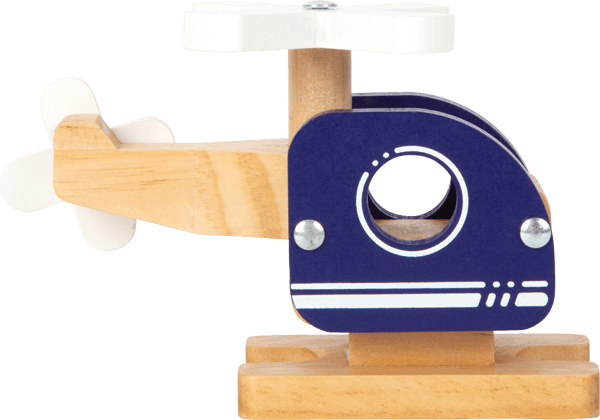 Hélicoptère en bois