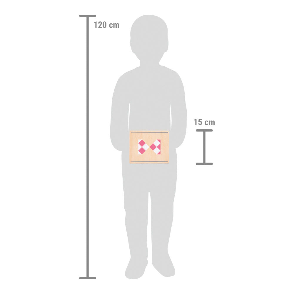 Jeu de symétrie avec miroir « Educate »