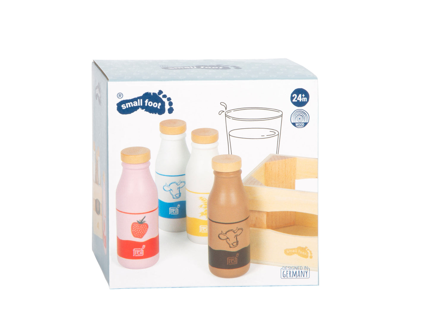 Caisse de boissons lactées « fresh »