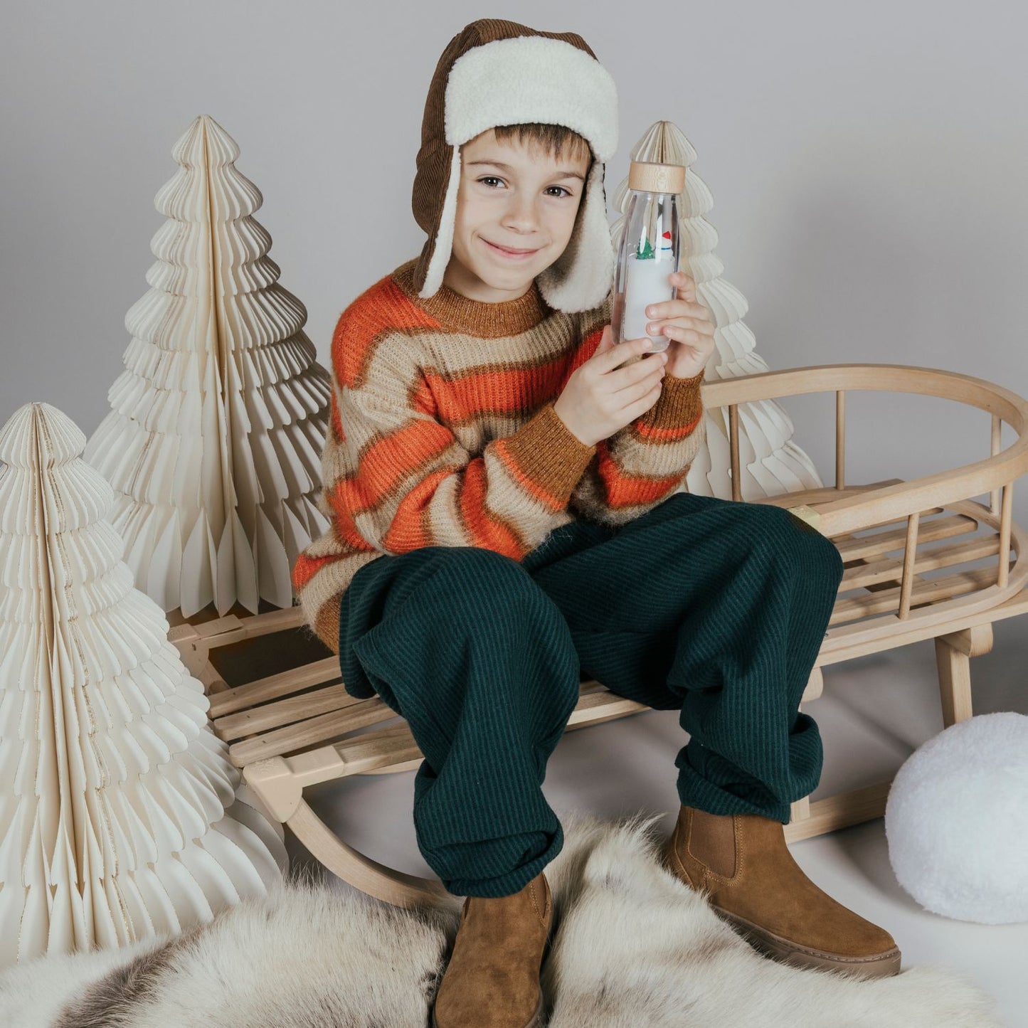 Bouteille sensorielle "Winter"