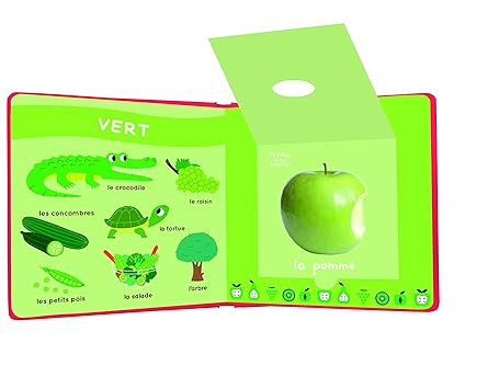 Mon livre des odeurs et des couleurs "Les fruits"