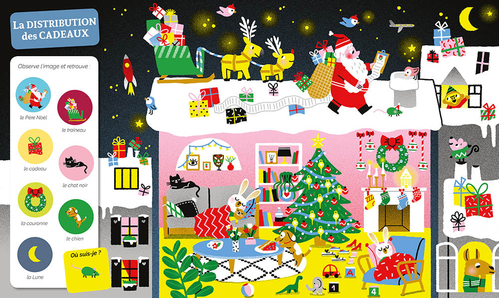 CHERCHE ET TROUVE DES TOUT-PETITS - À NOËL !