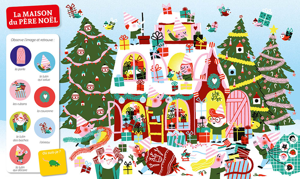 CHERCHE ET TROUVE DES TOUT-PETITS - À NOËL !