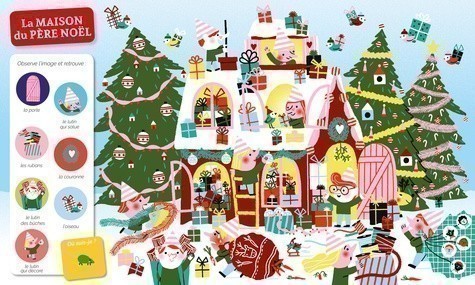 CHERCHE ET TROUVE DES TOUT-PETITS - À NOËL !