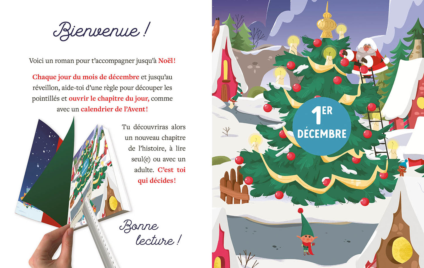 MON PREMIER ROMAN DE L'AVENT - LE CONCOURS DU PÈRE NOËL