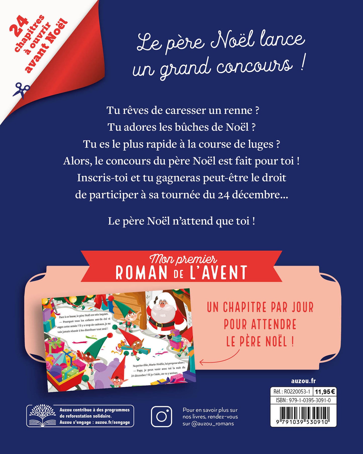 MON PREMIER ROMAN DE L'AVENT - LE CONCOURS DU PÈRE NOËL