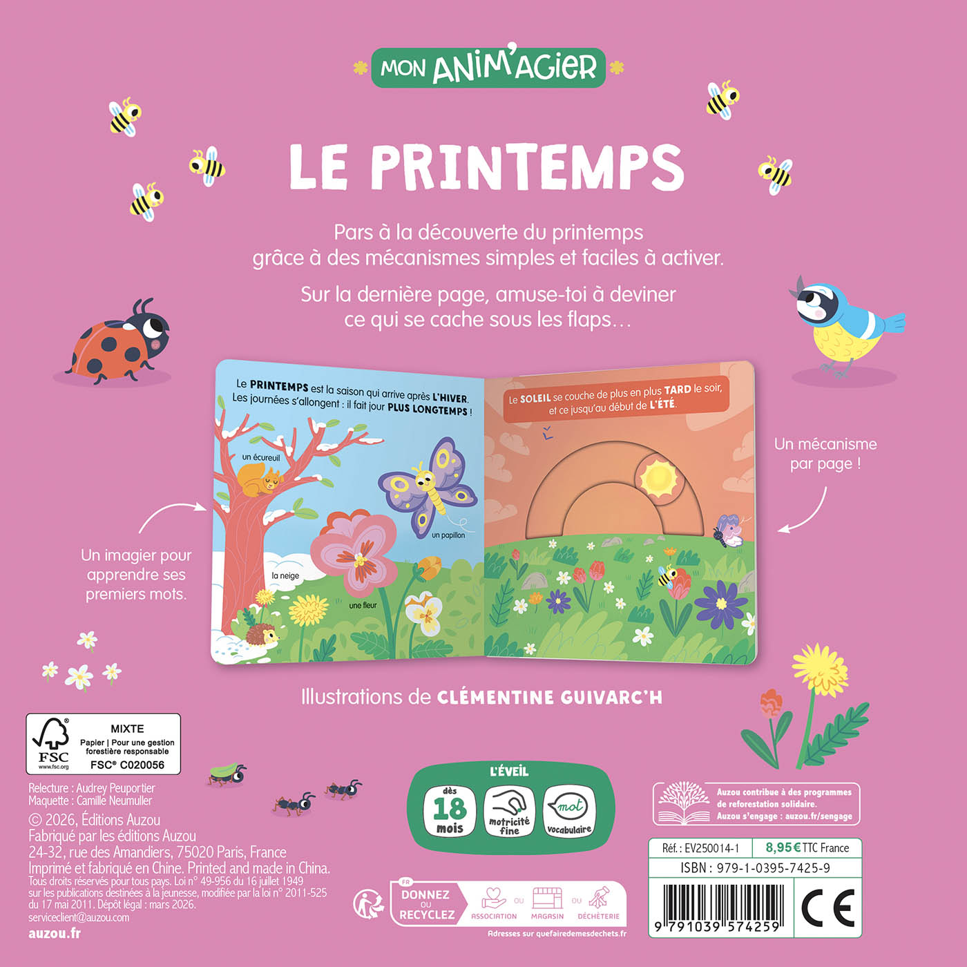 MON ANIM'AGIER - LE PRINTEMPS