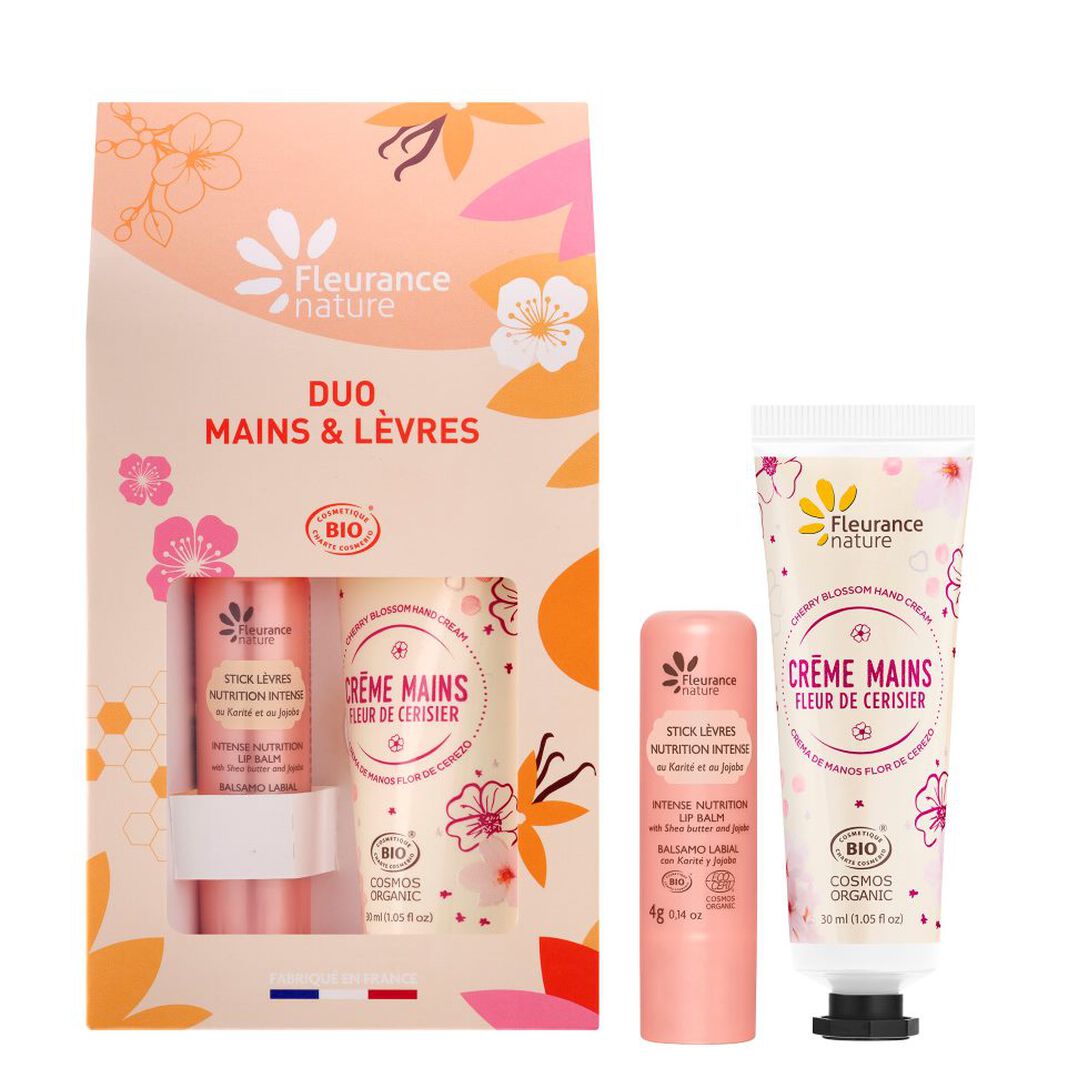 Duo Mains et Lèvres Fleur de Cerisier