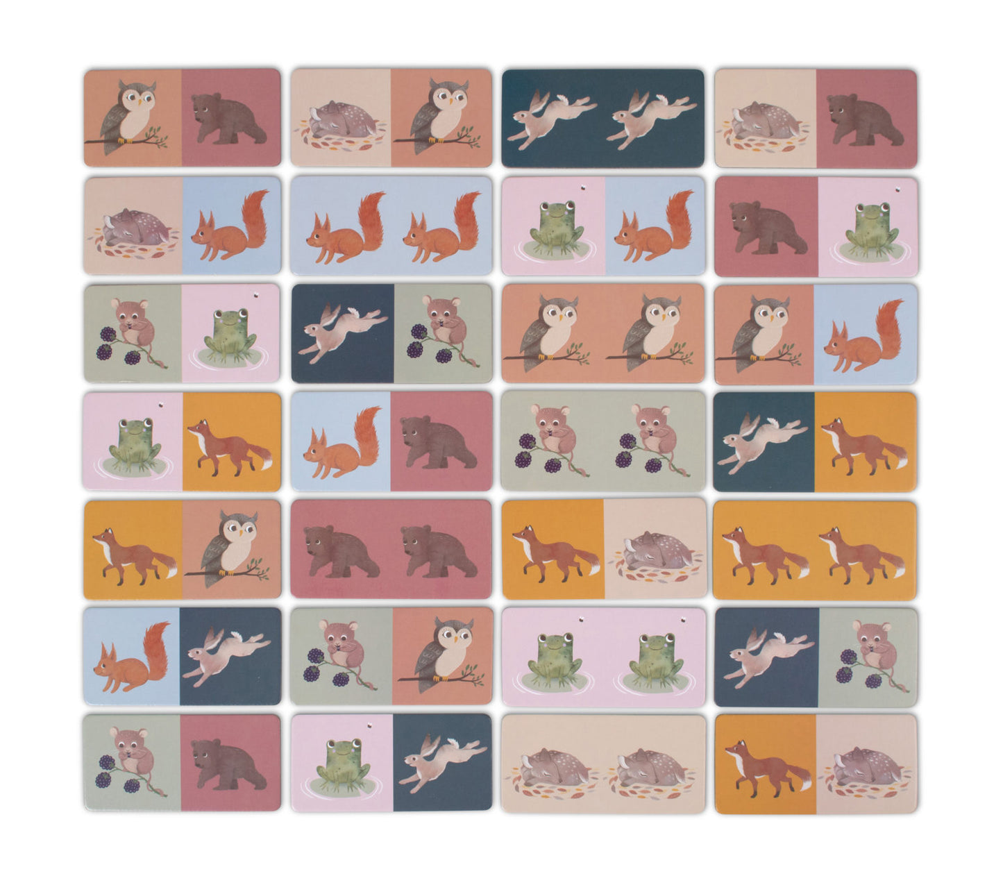 Jeu de dominos - Animaux nordiques