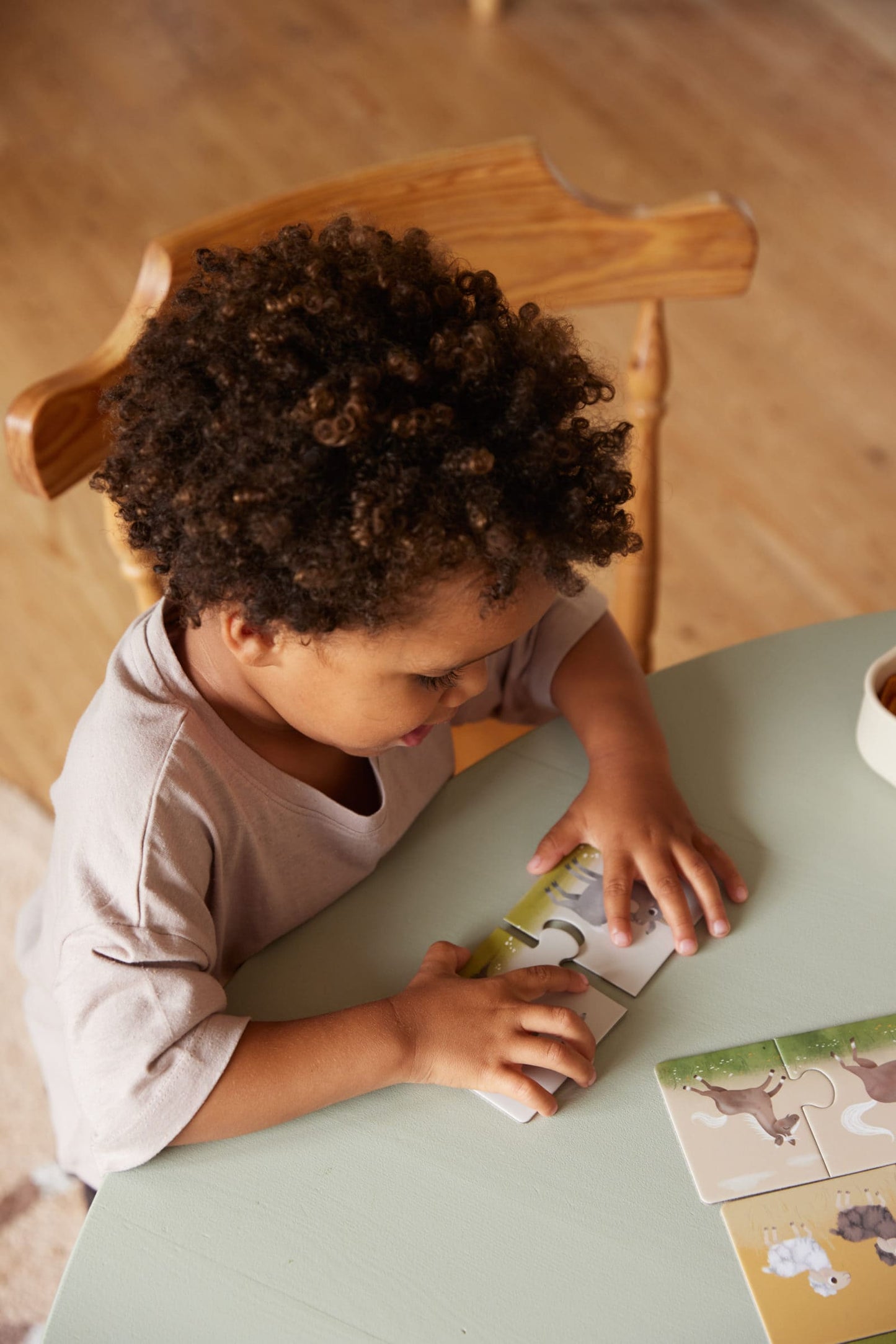 Puzzle parents et bébés - Animaux de la ferme