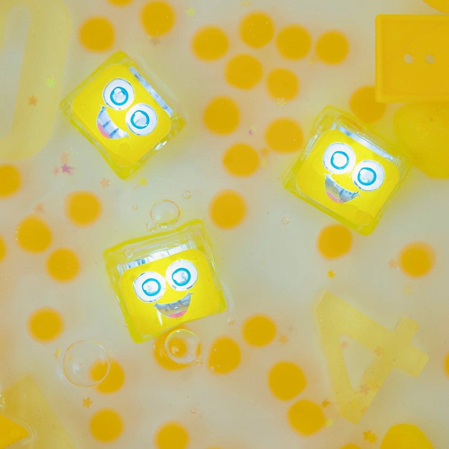Alex - 4 cubes lumineux jaune