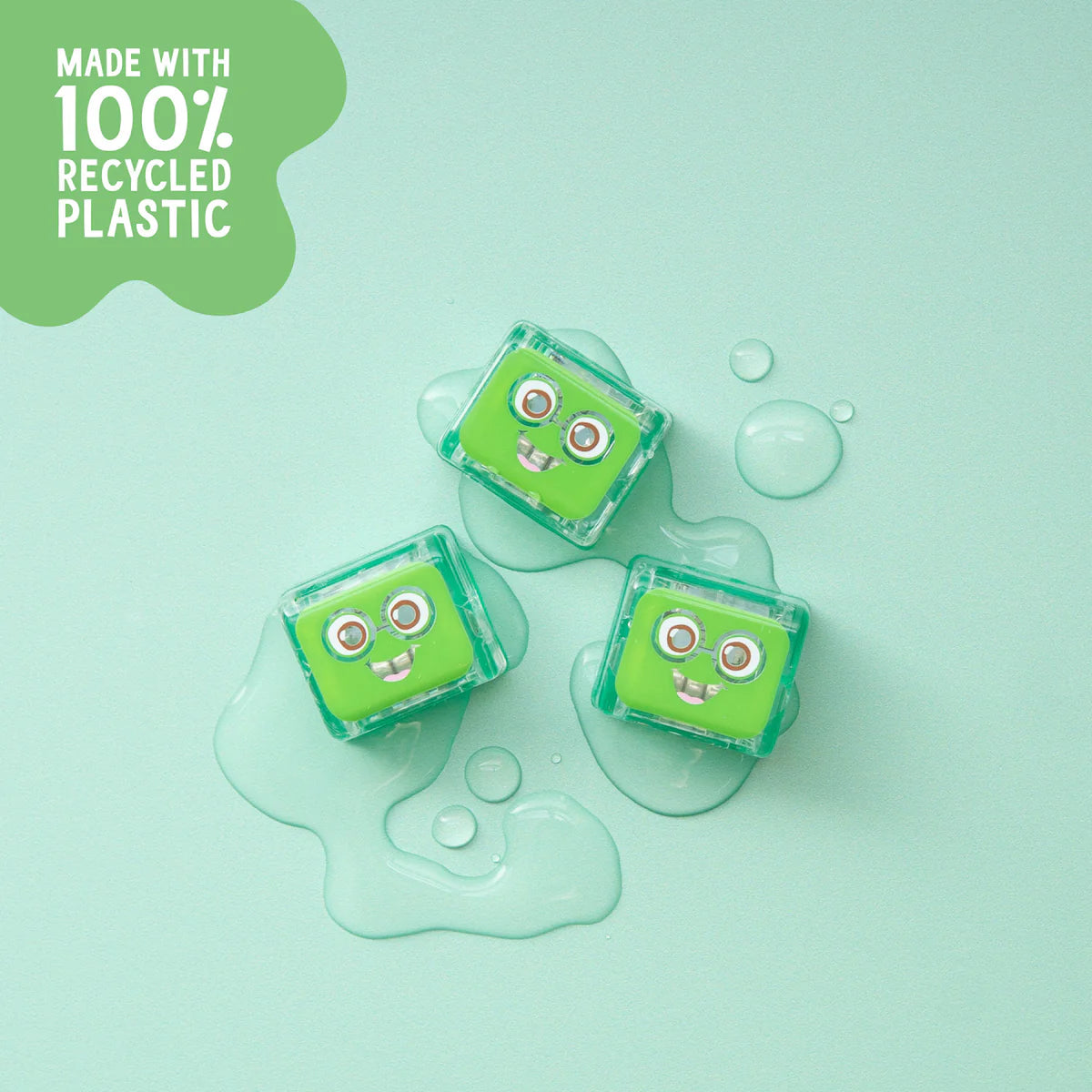 Pippa - 4 cubes lumineux vert