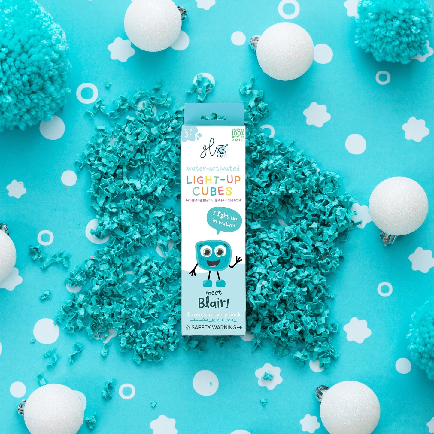 Blair - 4 cubes lumineux pour le bain