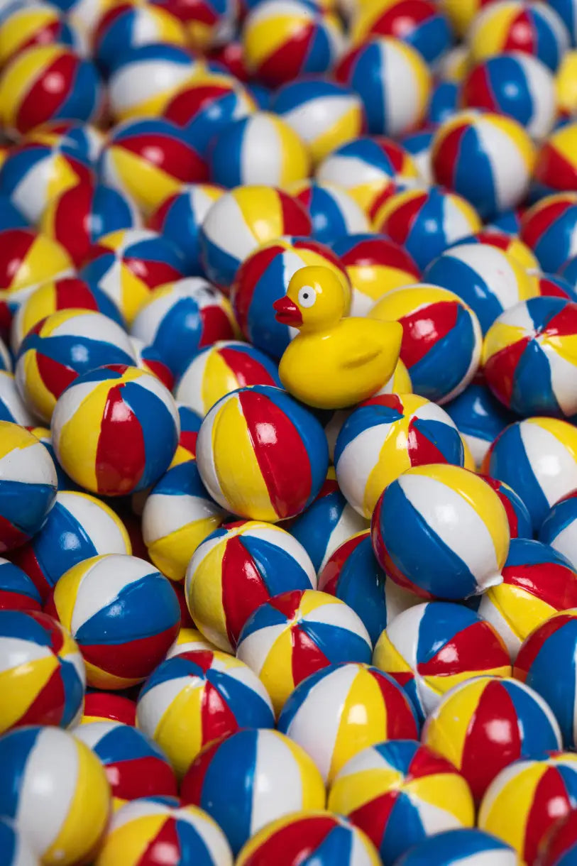 Bouteille sensorielle canard