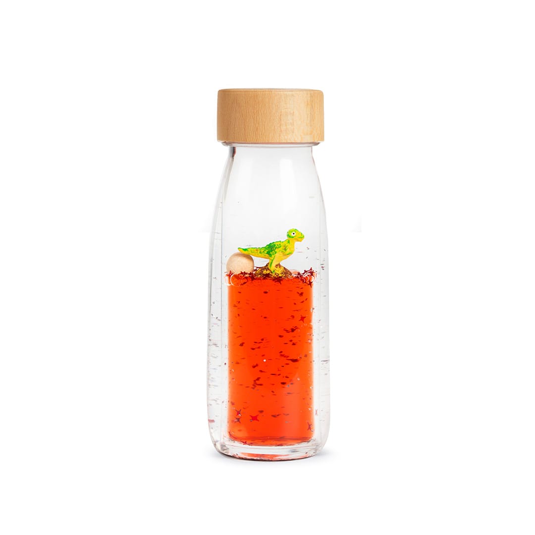 Bouteille sensorielle T-rex