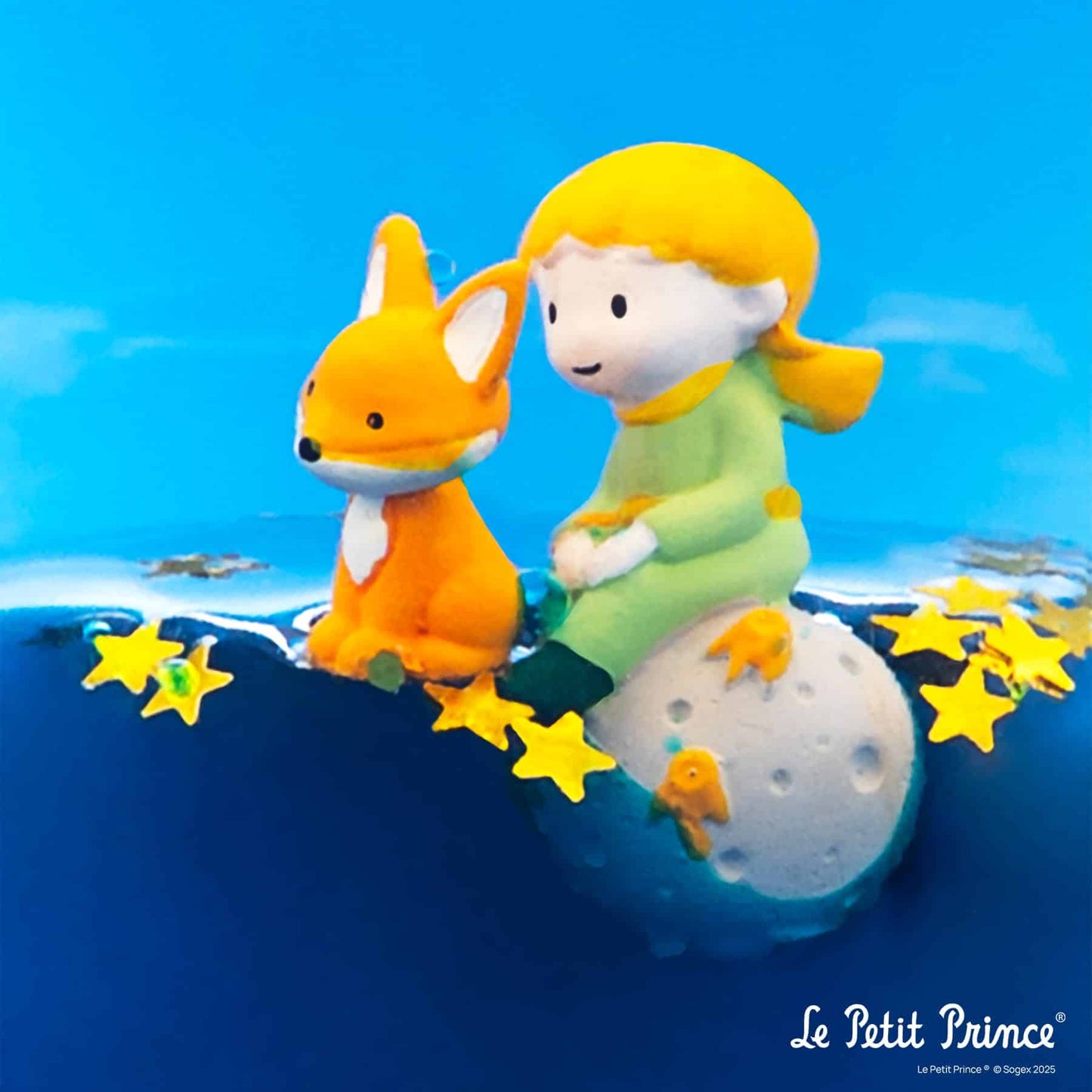 Bouteille sensorielle Le Petit Prince sur sa planète Petit Boum