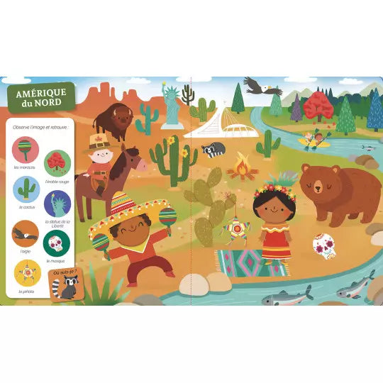 Cherche et trouve des tout-petits "Autour du monde"