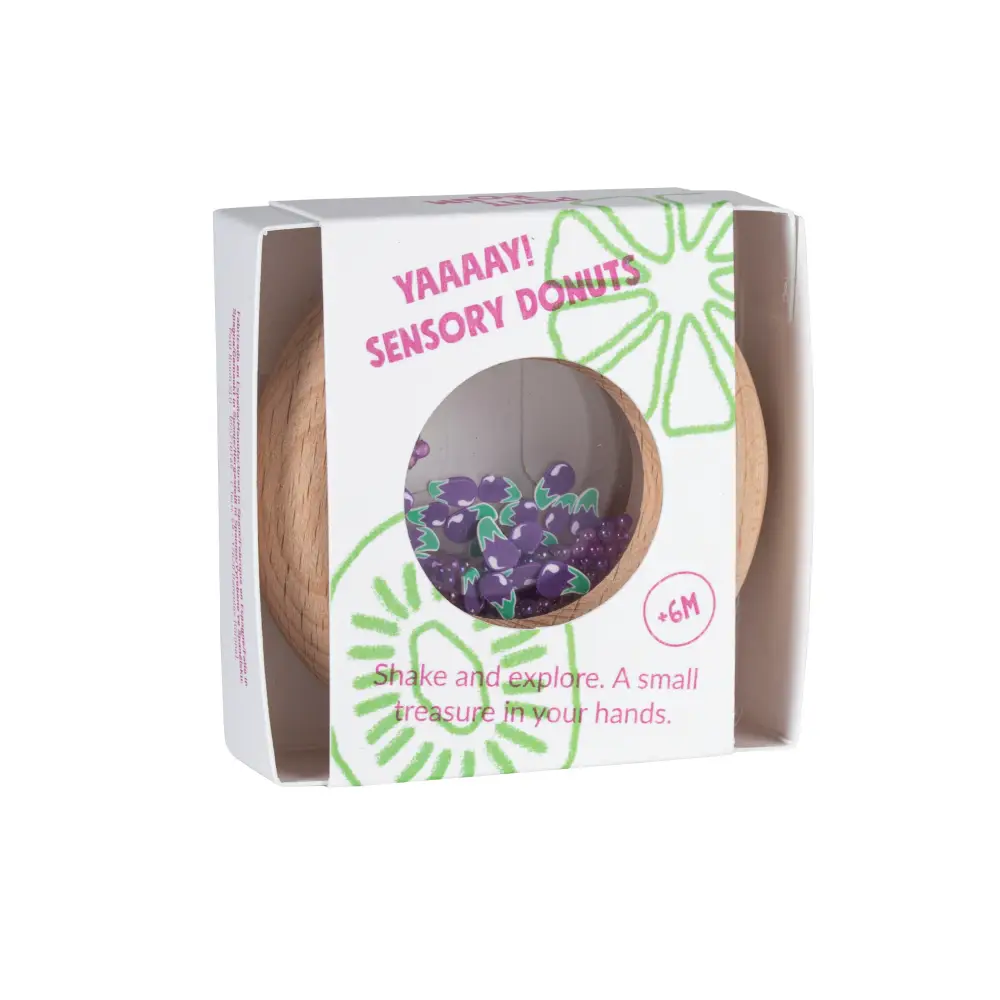 Donut sensoriel Aubergines