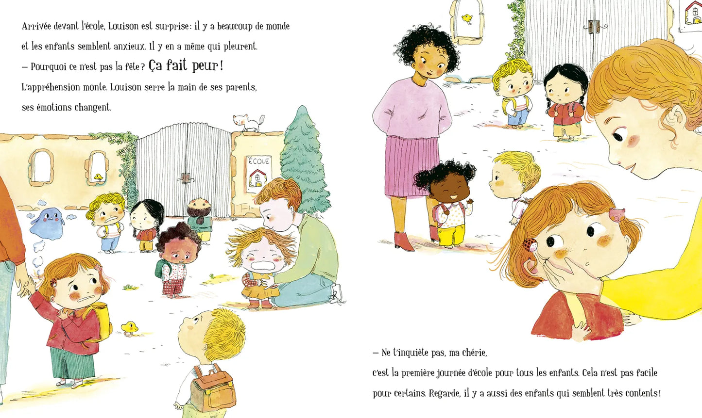 Le livre de mes émotions - À l'école