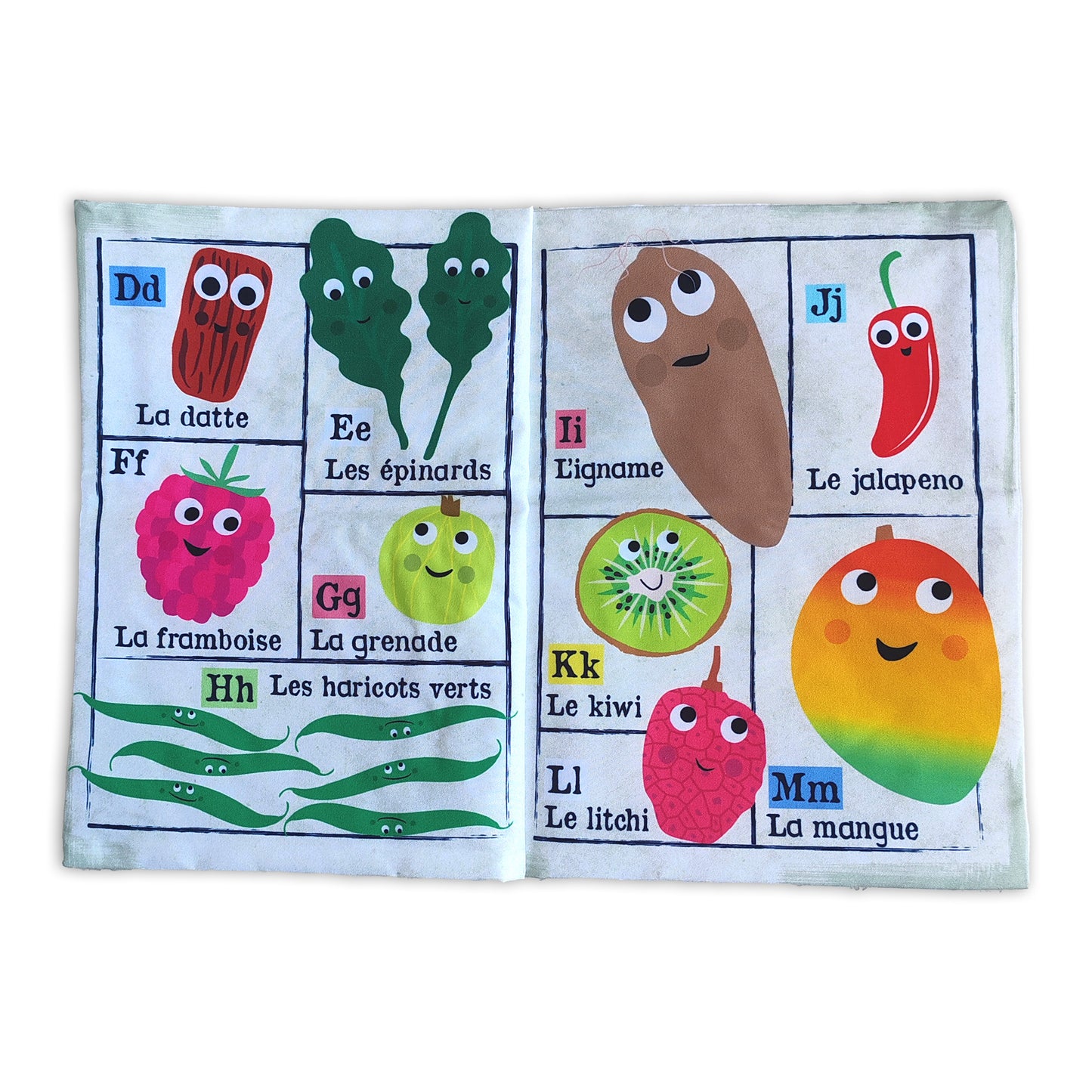 Mon petit journal "Fruits et légumes"