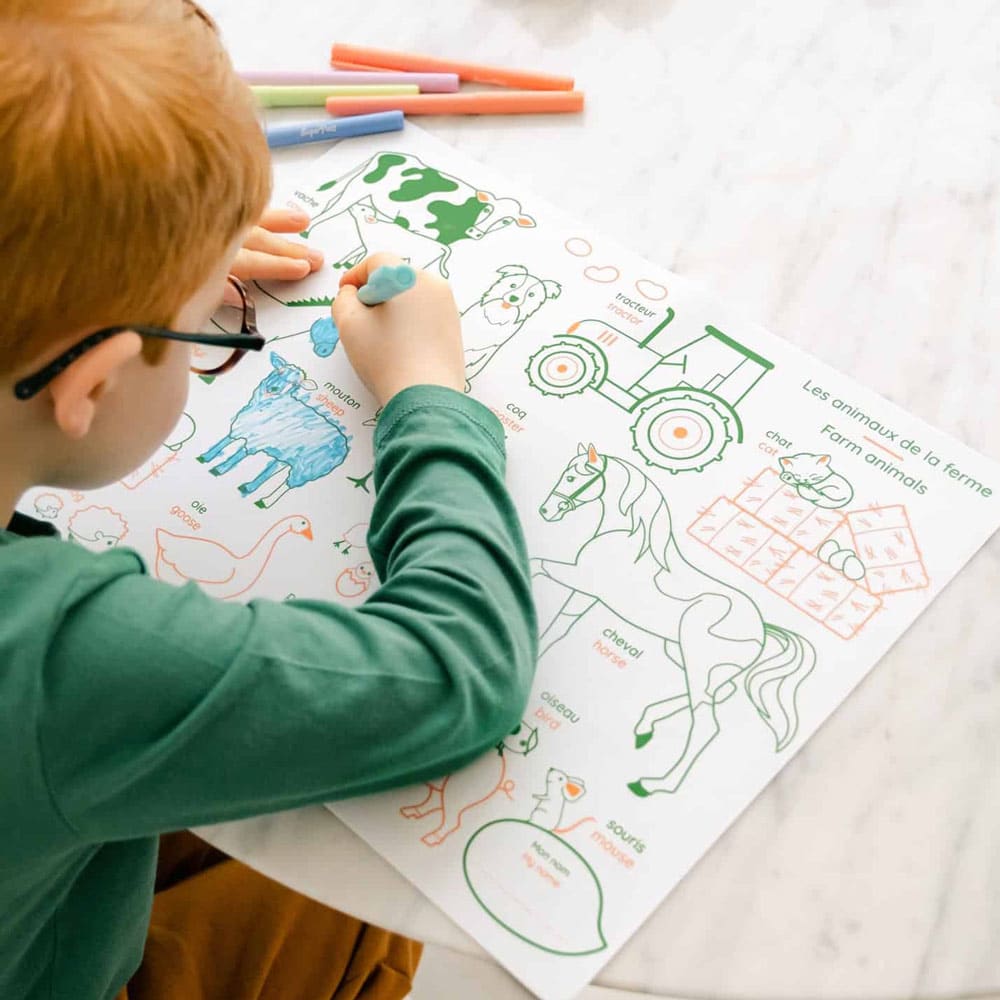 LEARN & PLAY - Les animaux de la ferme