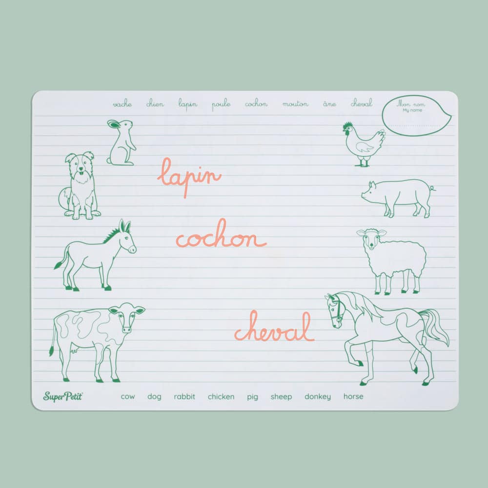LEARN & PLAY - Les animaux de la ferme