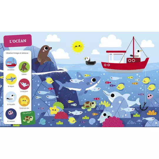 Cherche et trouve des tout-petits "Tous à l'eau"