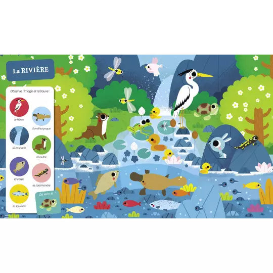 Cherche et trouve des tout-petits "Tous à l'eau"