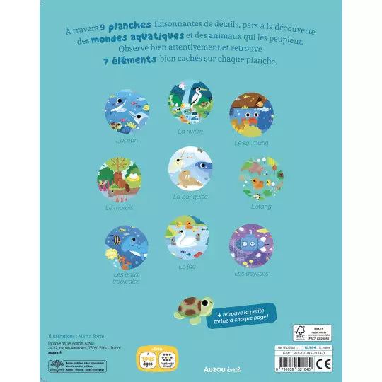 Cherche et trouve des tout-petits "Tous à l'eau"
