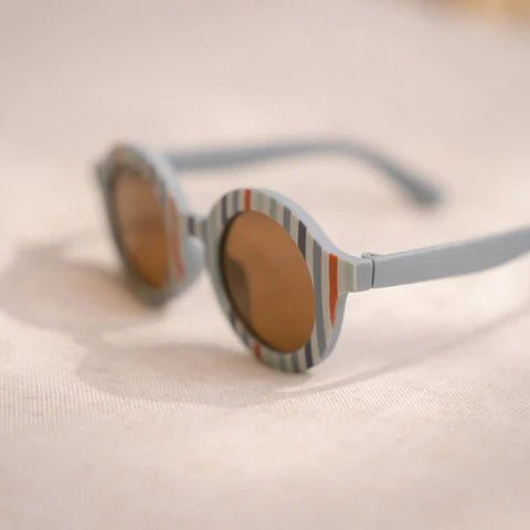 Lunettes de soleil pour enfants Rond Rayure