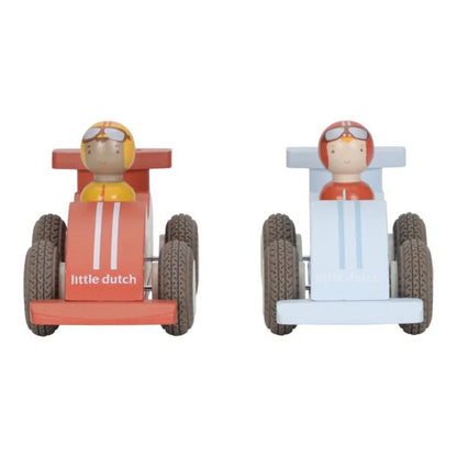 Voitures de course à rétrofriction - Multicolore - Essentials