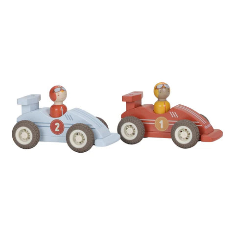 Voitures de course à rétrofriction - Multicolore - Essentials