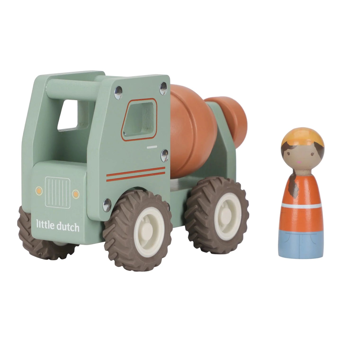 Camion de ciment en bois – Vert – Essentials