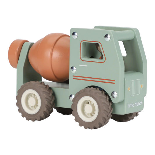 Camion de ciment en bois – Vert – Essentials