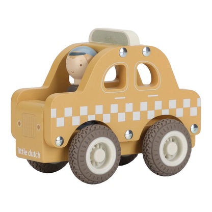 Taxi en bois – Jaune – Essentials