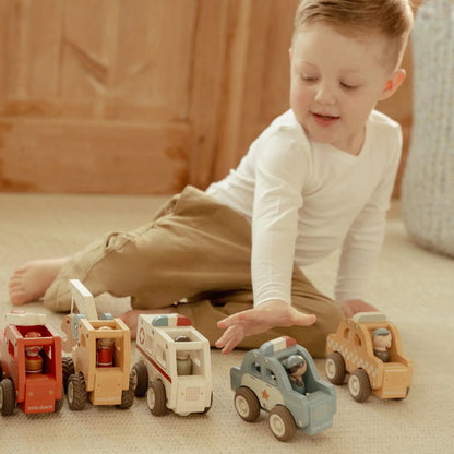 Taxi en bois – Jaune – Essentials