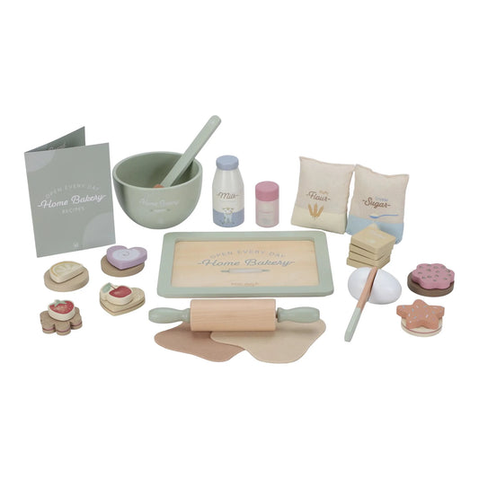 Ensemble pâtisserie en bois – Multicolore – Essentials