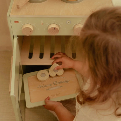 Ensemble pâtisserie en bois – Multicolore – Essentials