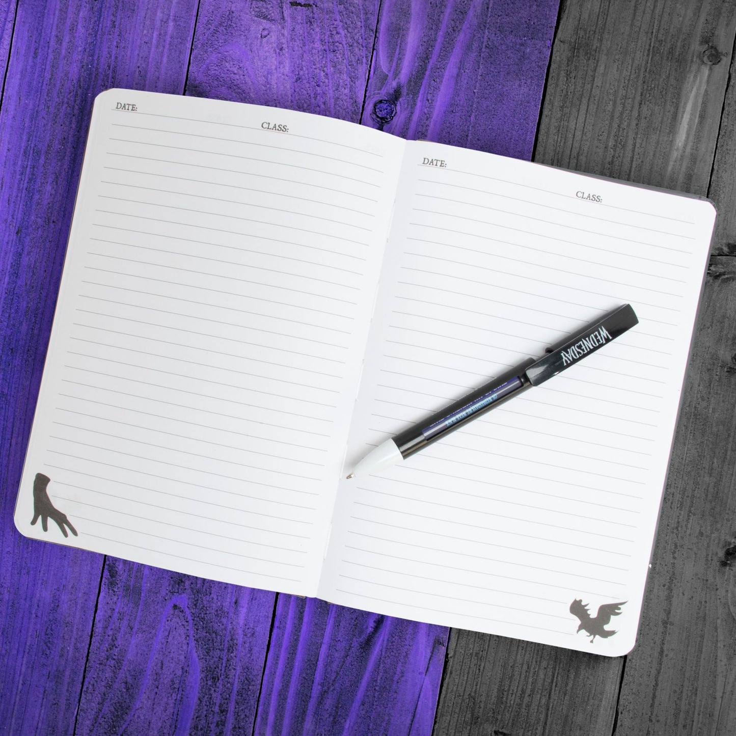 Carnet + stylo "Wednesday"