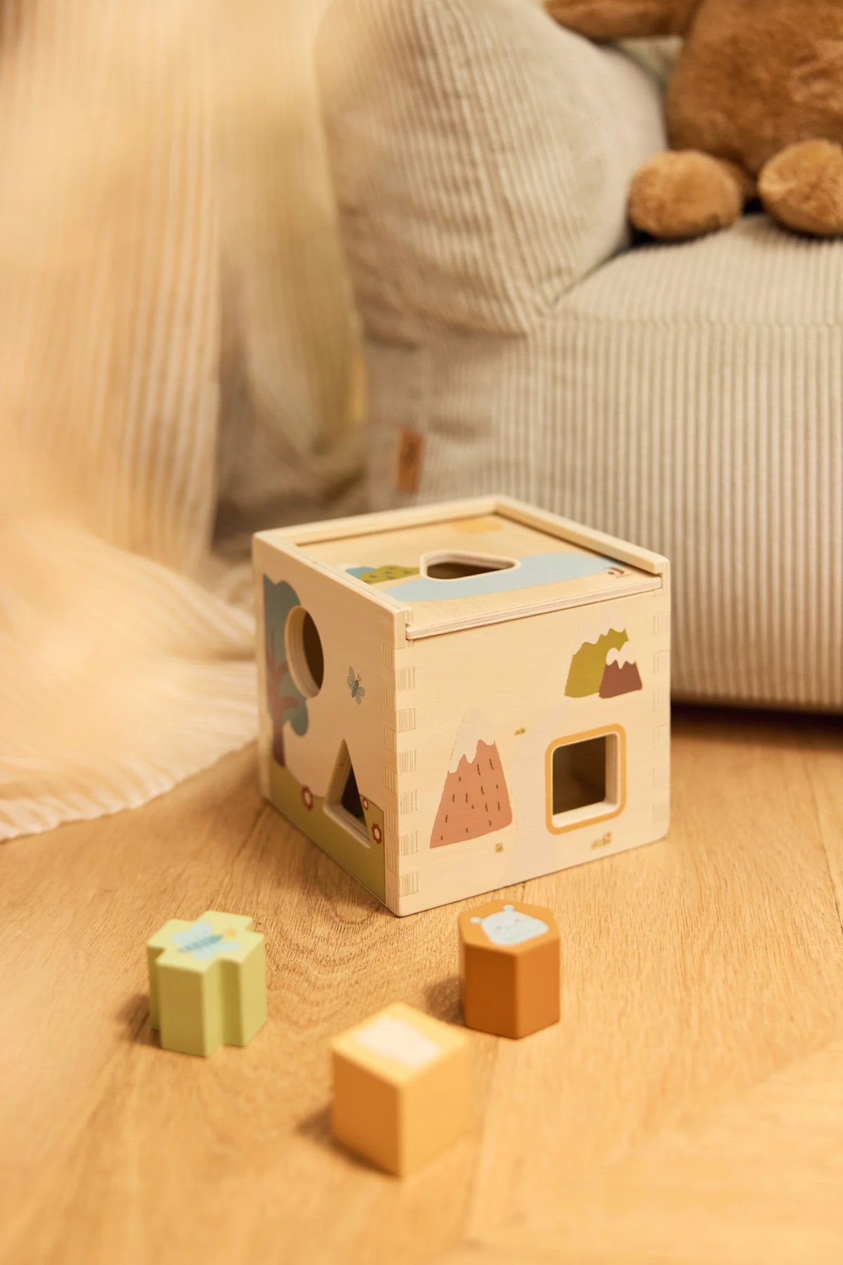 Boîte à Formes en bois - Jollies