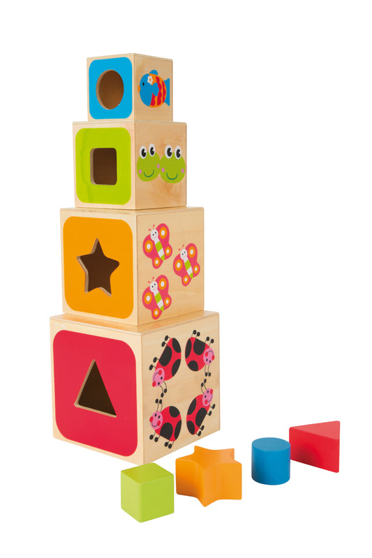 Cubes à empiler Alphabet