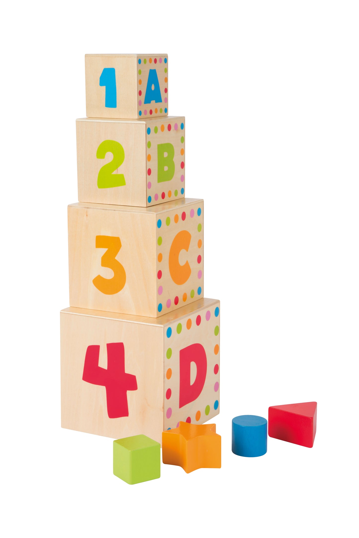 Cubes à empiler Alphabet