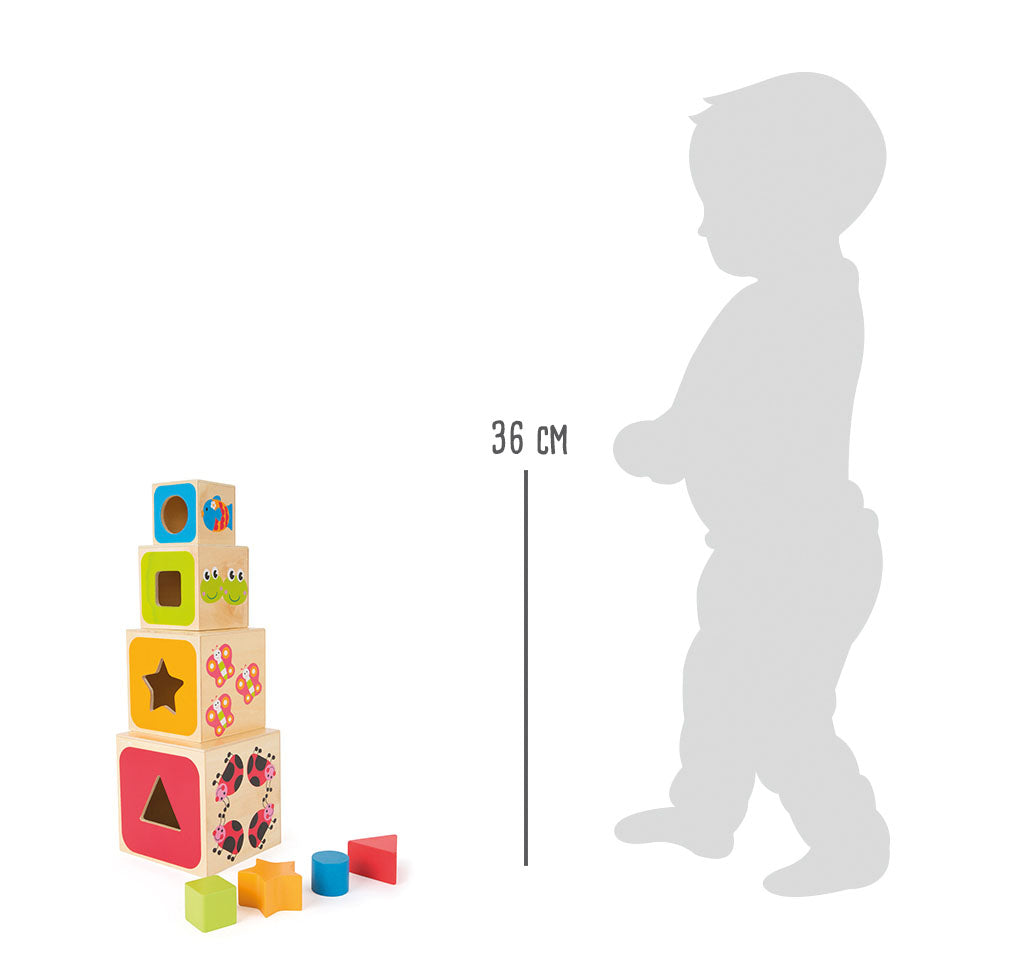 Cubes à empiler Alphabet